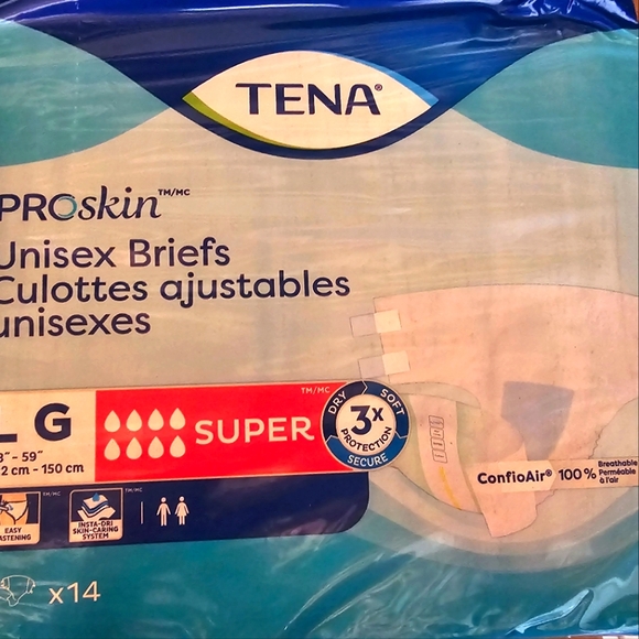 Tena Briefs Large NEW - Picture 3 of 4